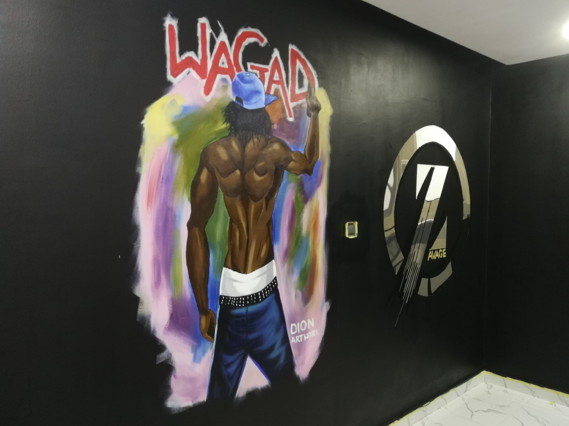 Wagad, Interior mural